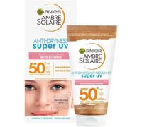 Garnier Ambre Solaire SPF 50+ Anti Dryness Sun Cream Moisturiser for Face,...