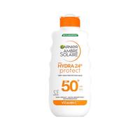 Garnier Ambre Solaire Hydra 24H protect SPF50 Suncream Lotion 175ml