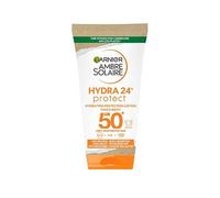 Garnier Ambre Solaire SPF 50+ Hydra 24 Hour Protect Hydrating Sun Cream Lotion - 50ml, One Colour, Women One Colour