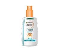 Garnier Ambre Solaire SPF 50 Invisible Sun Protection Spray 200ml, One Colour, Women One Colour