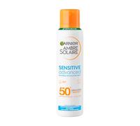 Garnier Ambre Solaire SPF 50+ Sensitive Advanced Dry Mist Spray, 150ml