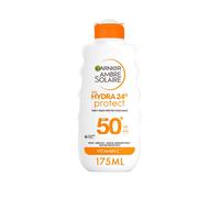 Garnier Ambre Solaire Hydra 24H protect SPF50 Suncream Lotion 175ml
