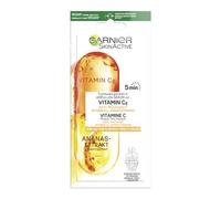 Garnier Ampoules Cloth Mask Pineapple Anti-Fatigue with Vitamin C, Vegan for Radiant Skin