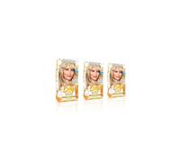 Garnier Belle Color Blonde Hair Dye Permanent, Natural looking Hair Colour, up to 100% grey coverage - 111 Extra Light Ash Blonde Pack of 3