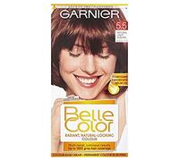 Garnier Belle Color 5.5 Natural Light Auburn Permanent Hair Dye, Multi-tonal, Natural-looking Hair Colour with 98% Natural Origin Nourishing Conditioner