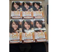 Garnier Belle Colour Dye 4 Natural Dark Brown Permanent Hair X6 JUST £40.49