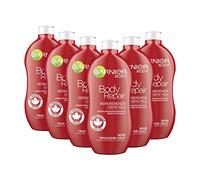 GARNIER Body Moisturising Cream Body / Body Milk for Intensive Moisturising Care (with Micro Maple Juice - for Very Dry Skin - Dermatologically Tested) 6 x 400 ml