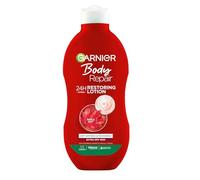 Garnier Body Repair Restoring Moisturiser 400ml, With Nourishing & Soothing Canadian Maple Sap, 24 Hour Hydration, For Extra Dry Rough Skin, Fast Absorbing & Non-Greasy