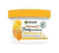Garnier Body Superfood - Body Cream with Nutrients - Vitamin C & Mango - 100 Hours of Moisture - 97% Natural Ingredients - For All Skin Types - 380ml
