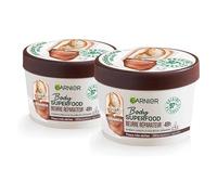 GARNIER Body Superfood - Repairing Butter - Body Cream with Moisture 48 Hours - Cocoa Butter & Ceramic - 97% Natural Origin - Vegan & Cruelty Free - Dry Skin - 380ml - Pack of 2