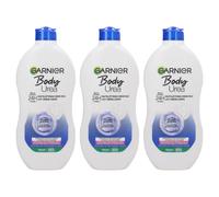 GARNIER Body Moisturising Cream BodyUrea Smoothing Body Milk 400ml Pack of 3