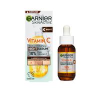 Garnier Targeted Anti Dark Spot Night Serum for Face, 10% Pure Vitamin C & Hyaluronic Acid 30ml