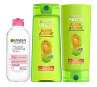 Garnier Bundle|Micellar Water+ Shampoo+Conditioner