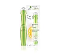 Garnier Clearly Brighter Anti-Puff Eye Roller 0.5 Fl Oz (15mL) 1 Count (Packaging May Vary)