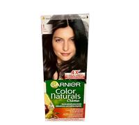 GARNIER - COLOR NATURALS Creme - Permanent, nourishing hair coloring - 1 Black