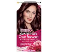 Garnier Color Sensation 4.15 Icy Permanent Hair Dye, Chestnut Brown, Pack of 3