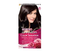 Garnier Color Sensation Black Hair Dye Permanent 3.0 Prestige Black