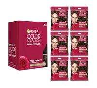 Garnier Color Sensation Color Retouch Demi Permanent Hair Dye for Roots and Lengths with 100 Gray Coverage Brown Hair Dye Pack of 6