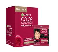 Garnier Color Sensation Color Retouch Demi Permanent Hair Dye for Roots with 100% Gray Coverage Darkest Brown Hair Dye 4.0 Pack of 6 (Packaging May