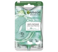 Garnier Anti-Fatigue Hyaluronic Acid and Icy Cucumber Cryo Jelly Eye Patches
