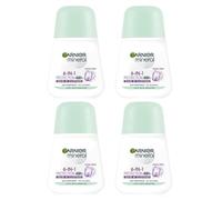 GARNIER Deodorant Roll On Protect 6 Floral Fresh 50 ml Pack of 4