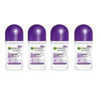 GARNIER Deodorant Roll On Protect 6 Floral Fresh 50 ml Pack of 4
