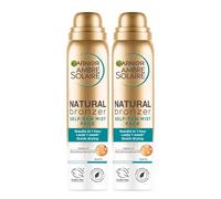 Garnier DOUBLE Ambre Solaire Natural Bronzer Quick Drying Dark SelfTan Face Mist