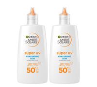 Garnier DOUBLE Ambre Solaire Super UV Hyaluronic Acid-Hydrating Fluid