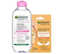 Garnier DUO Micellar 700ml & Moisture Bomb - Orange Juice Eye