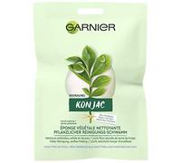 Garnier Facial Cleansing Face Scrub Konjac Sponge Natural Cosmetics Garnier Konjac Plant Cleansing Sponge, 1 Piece