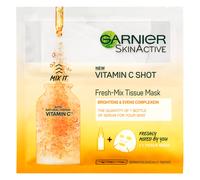 Garnier Fresh-Mix Tissue Mask, Vitamin C Brightening Tissue Face Sheet Shot Mask 33 g