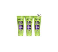 Garnier Fructis Curl Control Scrunching Hair Gel, Curl Jelly for Curly, Wavy, and Coily Hair with Frizz & Edge Control, 6.8 Fl Oz, 3 Count