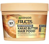 Garnier Fructis Defining Cocoa Butter Hair Food, 3-in-1 Mask for Dry and Curly Hair, with Extra Lipid Complex, Vegan Formula, 400 ml
