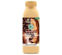 Garnier Fructis Hair Food Cocoa Butter Regeneration, Shampoo for Dry Hair, Curls, 97% Natural Ingredients, Silicone Free 350ml