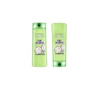 Garnier Fructis Haircare - Curl Nourish - Sulfate-Free Shampoo (12.5 FL) & Conditioner (12 FL) Set - One Set