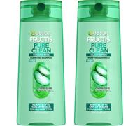 Garnier Fructis Pure Clean Purifying Shampoo Silicone-Free 22 Fl Oz 2 Count Packaging May Vary