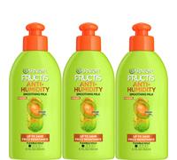 Garnier Fructis Style Anti-Humidity Smoothing Milk for Frizz Resistance, 5.1 Fl Oz, 3 Count, (Packaging May Vary)