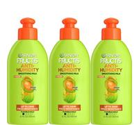 Garnier Fructis Style Anti-Humidity Smoothing Milk for Frizzy Hair, 5.2 Ounce Bottle, 3 Count