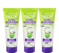 Garnier Fructis Style Curl Scrunch Controlling Gel for Shape Shine 68 Fl Oz 3 Count Packaging May Vary