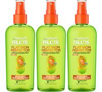 Garnier Fructis Style Flat Iron Perfector Straightening Mist for Heat Protection Argan Oil 6.0 Fl Oz 3 Count (Packaging May Vary)