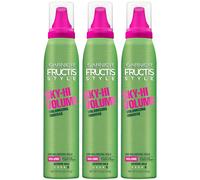 Garnier Fructis Style Sky-Hi Volume Mousse 6.4 Ounce (Extreme) (189ml) (3 Pack)