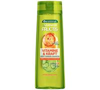 Garnier Fructis Vitamins & Strength Strengthening Shampoo for Thin and Hair Breakage Prone - with Blood Orange, Vitamin C Derivate and Biotin, 300 ml