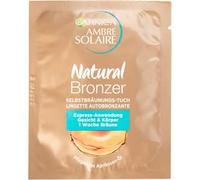 Garnier Garnier Ambre Solaire Natural Bronzer Tanning Towel with Self-Tanning Lotion, Disposable Cloth for Quick Refreshing of the Tan, Ideal for Travel, Pack of 1