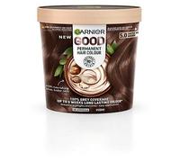 Garnier GOOD Permanent Hair Dye (Shade: 5.0 Coffee Roast Brown) for vibrant, lasting colour