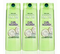 Garnier Hair Care Fructis Triple Nutrition Curl Nourish Shampoo Packaging May Vary 125 Fluid 3 Count
