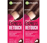 Garnier Hair Color Express retouch gray hair concealer With instant gray coverage Brown 0.68 Fl Oz