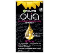 Garnier Hair Color Olia Ammonia-Free Brilliant Color Oil-Rich Permanent Hair Dye 2.11 Platinum Black 1 Count (Packaging May Vary)