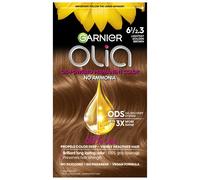 Garnier Hair Color Olia Ammonia-Free Brilliant Color Oil-Rich Permanent Hair Dye 6 1/2.3 Lightest Golden Brown 1 Count (Packaging May Vary)