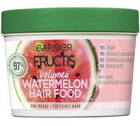 Garnier Hair Mask, Watermelon Hairfood, Moisturising 3-in-1 Mask, Gently Detangles Fine Hair and Gives Unrivalled Shine, Fructis, 390 ml
