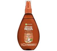 Garnier Hair Serum Ultimate Blends Coconut Oil Cocoa Butter 150ml | With Coconut Oil, Cocoa Butter, Smoothes and Nourishes Dry and Frizzy Hair, Vegan Formula, Natural